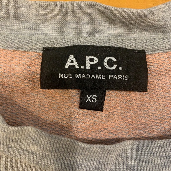A.P.C. grey sweatshirt - Picture 3 of 4